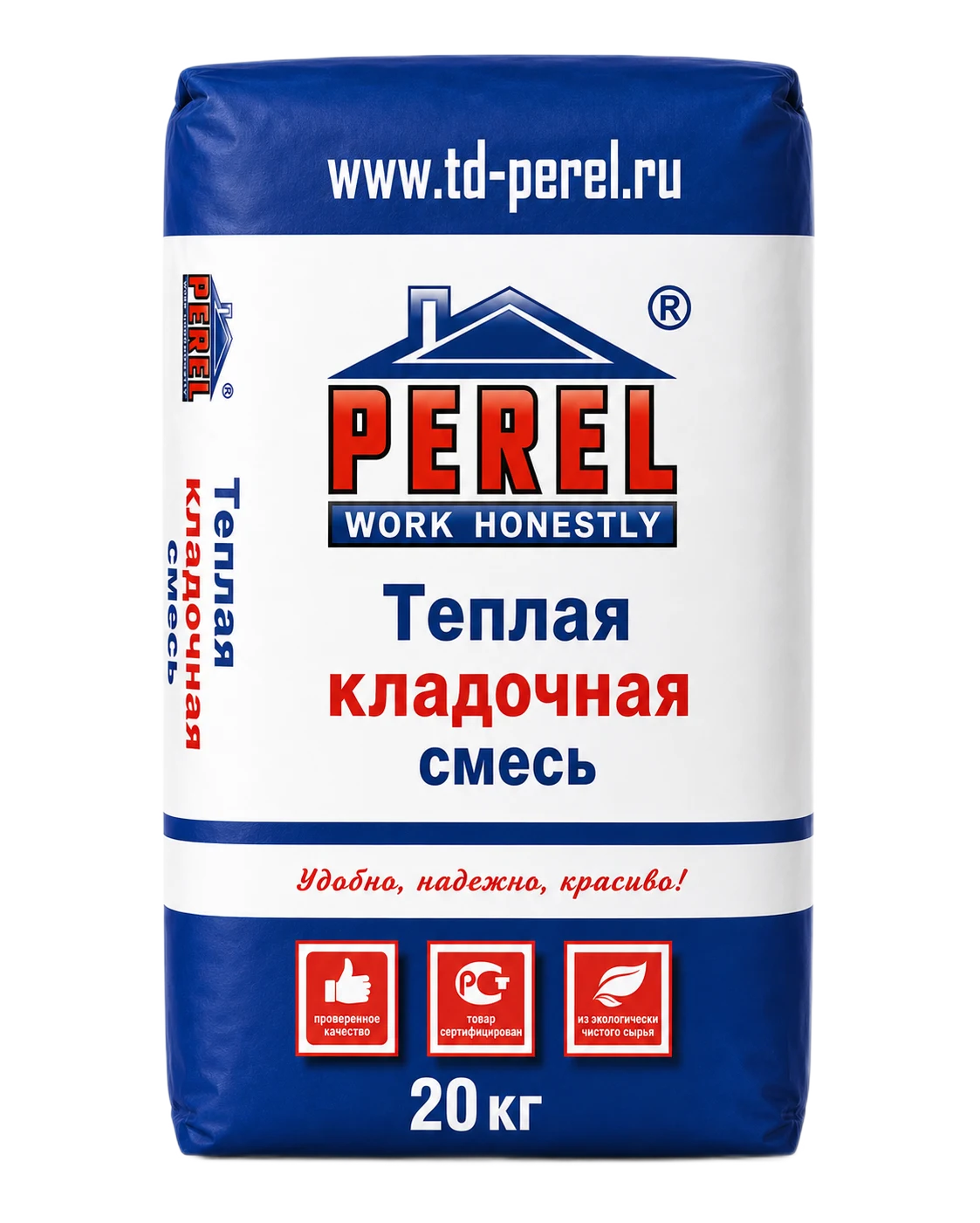 Теплая кладочная смесь Perel TKS 6020, 20 кг