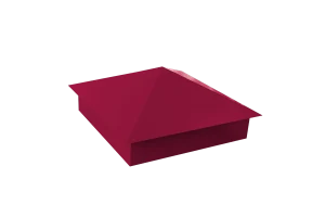 Колпак на забор RAL 3005 390*390