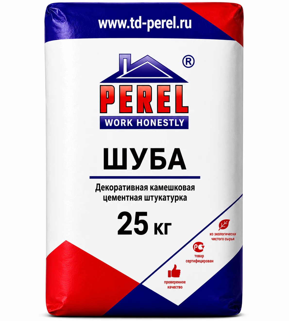Perel Cemento, шуба 2 мм